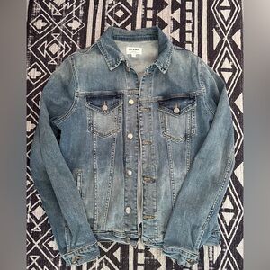 Frame Denim Blue Jean Jacket